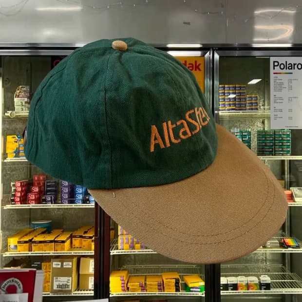 빈티지 플랫 브림 캡 (FREE) / [AB1553]