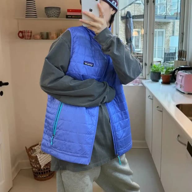 파타고니아 조끼 패딩 (Man L) / [AA1184]