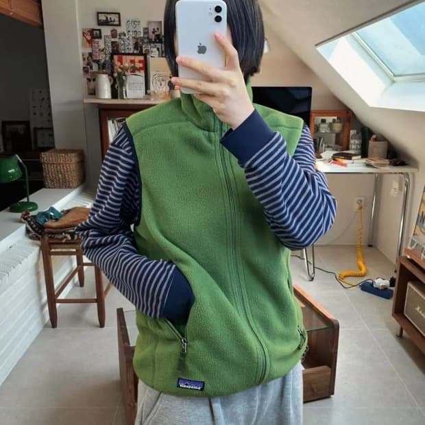 파타고니아 조끼 후리스 (Man S) / [AA1190]