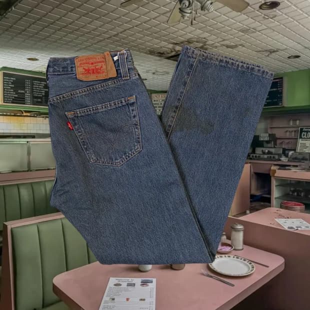 리바이스 501 팬츠 (34 ) / [AB1645]