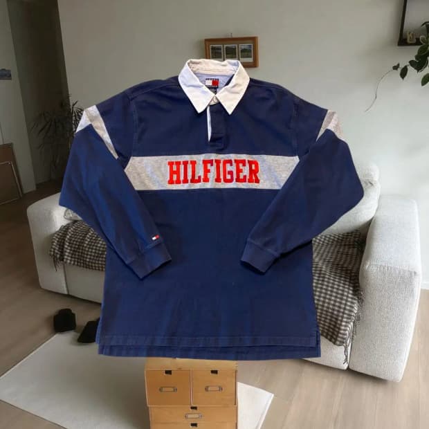 타미 카라 티셔츠 (Woman L) / [AA1225]