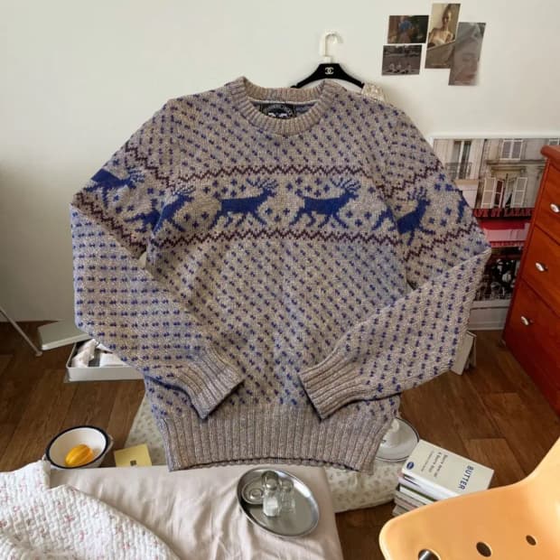 빈티지 니트 (Woman M) / [AA1230]