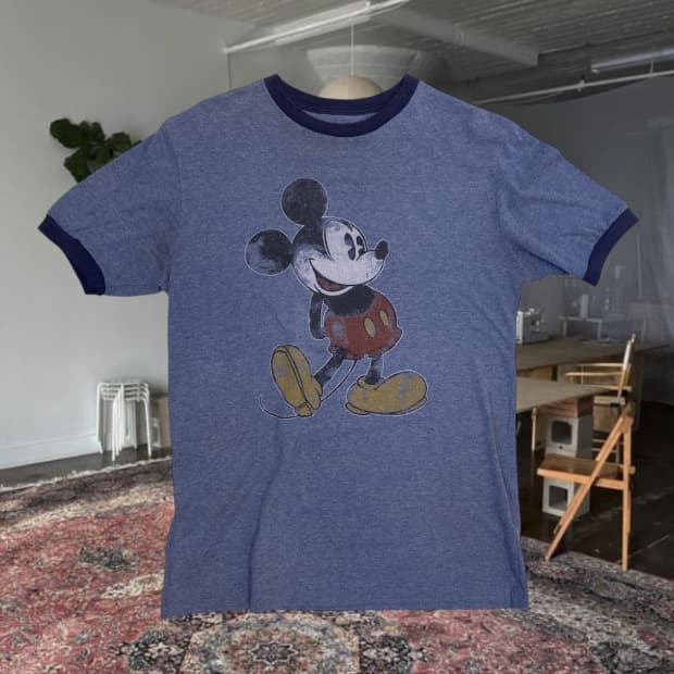 빈티지 디즈니 반팔 티셔츠 (Man S) / [AB1720]
