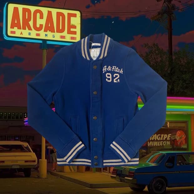 빈티지 바시티자켓 (Woman S) / [AB1730]