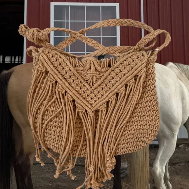 빈티지 니트 백 (Free) / [AB1803]