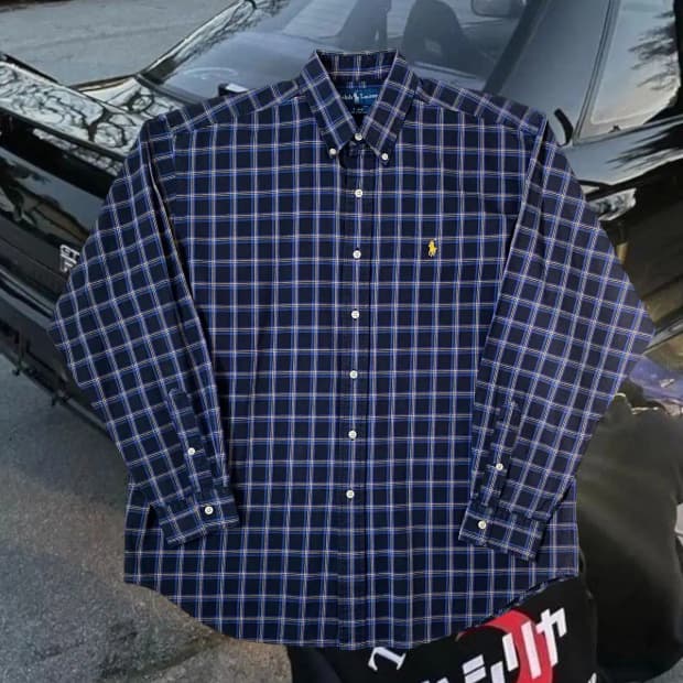 폴로 랄프로렌 블레이크 체크 셔츠 (Man 3XL) / [AB1855]