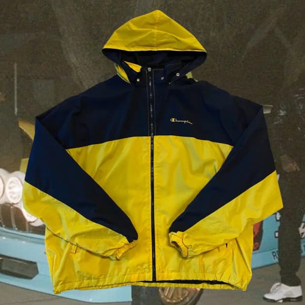 챔피온 후드 바람막이 자켓 (Man 3XL) / [AA1355]