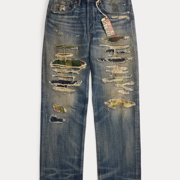 RRL 빈티지 파이브포켓 에이버리 진 34/32