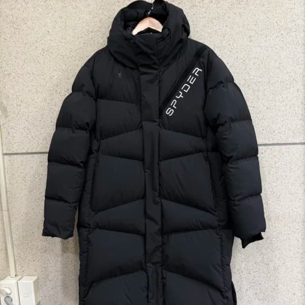 xxl 2xl 사이즈 스파이더 롱패딩 롱벤치 다운자켓