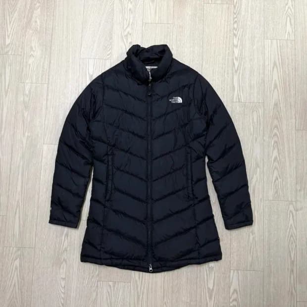 85사이즈 여성 노스페이스 600 구스다운 경량패딩 롱패딩