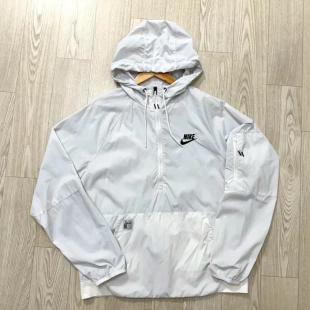 100사이즈 나이키 우븐 언라인드 아노락 바람막이