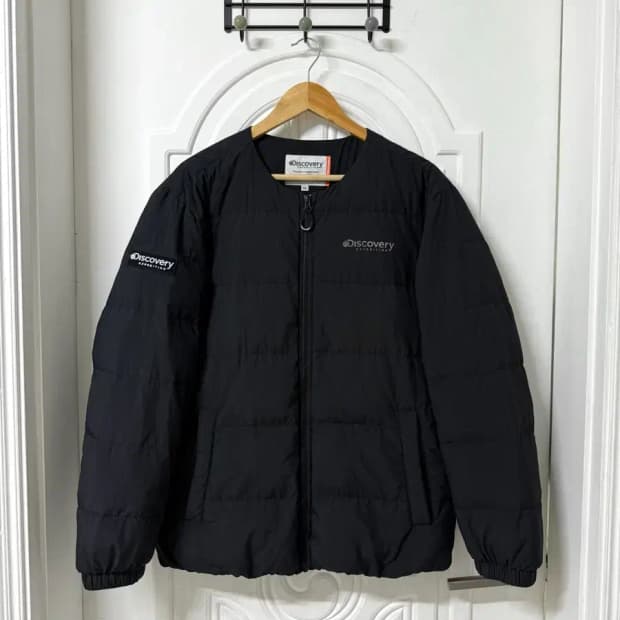 100사이즈 디스커버리 픽토르 경량패딩