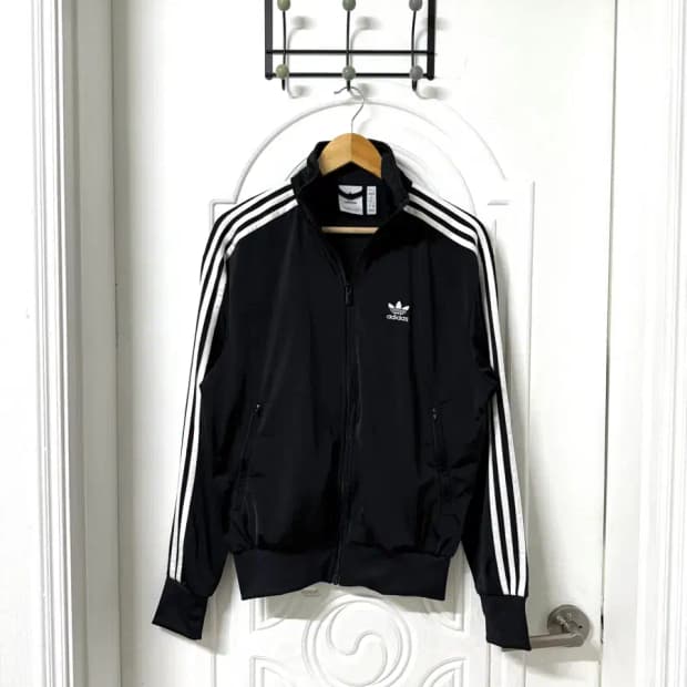 XS사이즈 아디다스 클래식 파이어버드 져지 트랙탑 글로시