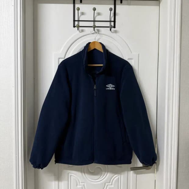 95사이즈 남성 엄브로 리버시블 자켓 후리스