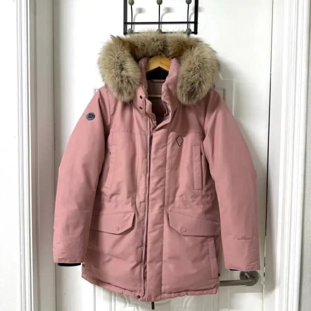 95사이즈 여성 코오롱 스포츠 고어윈드스토퍼 구스다운 패딩