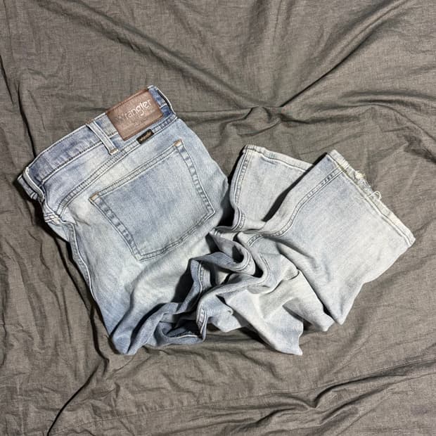 Athletic Fit Denim Pants