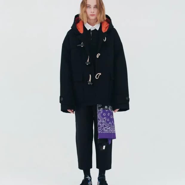 벌스데이수트 숏 더플코트 블랙 M사이즈