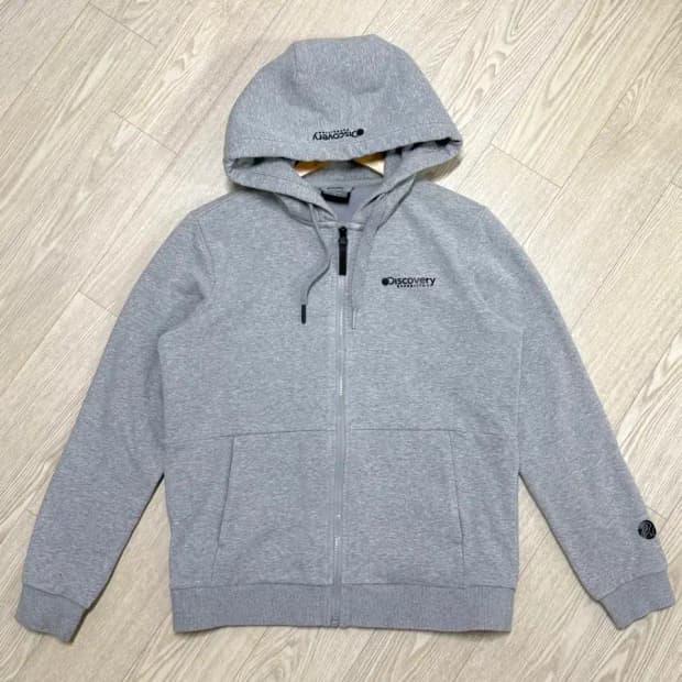 여성 95 / 디스커버리 그레이 후드집업