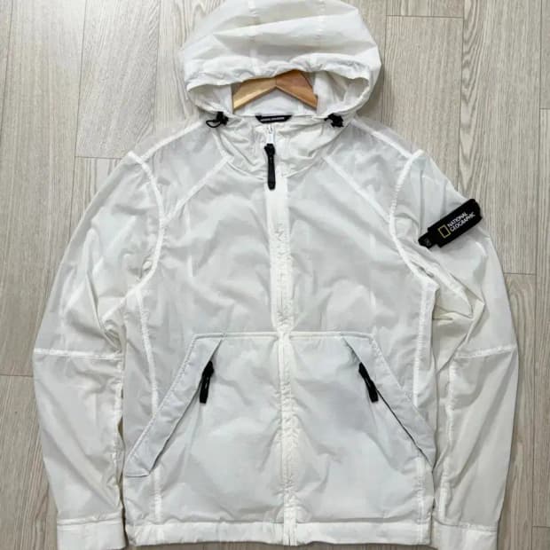 공용 95 M / 내셔널지오그래픽 바람막이 후드집업