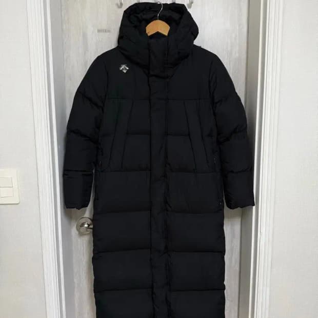 여성 85 / 데상트 구스다운 롱패딩