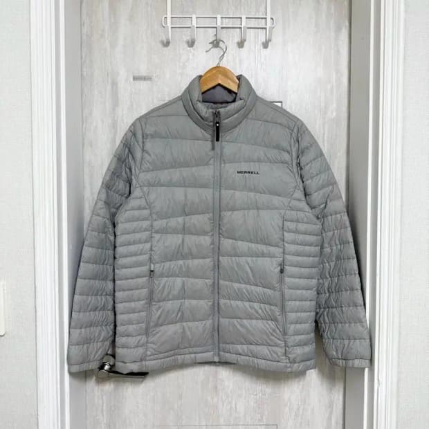 남성 105 / 머렐 덕다운 그레이 경량패딩