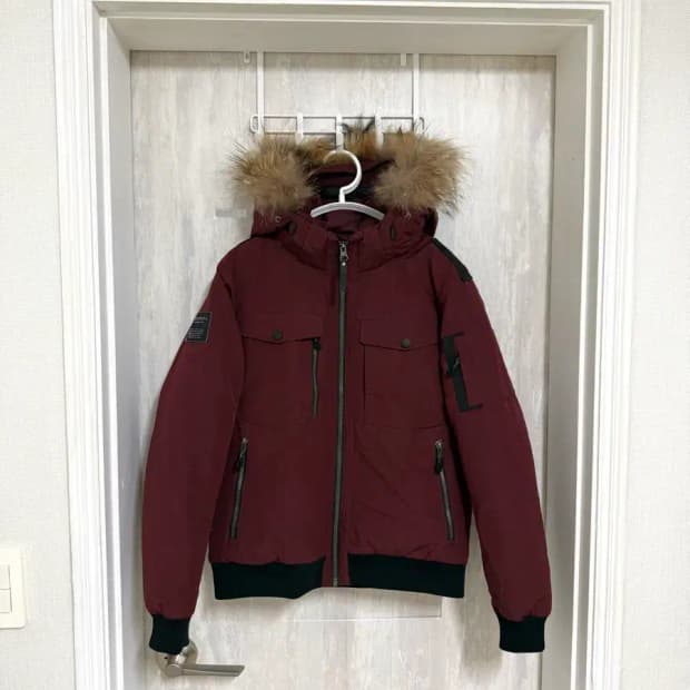 여성 95 / 머렐 라쿤털 스투키 숏패딩