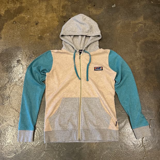 Patagonia 파타고니아 컬러블록 후드집업 S