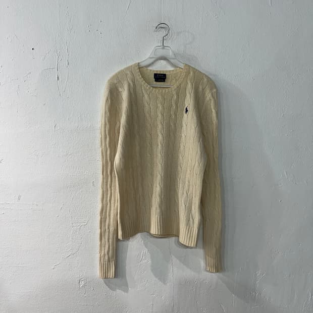 폴로랄프로렌 캐시미어혼방 니트 여성M