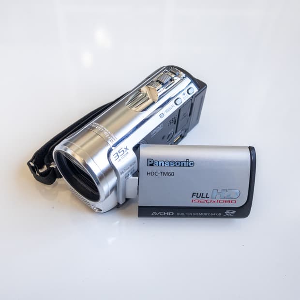 Panasonic HDC-TM60 / 빈티지 디지털 캠코더