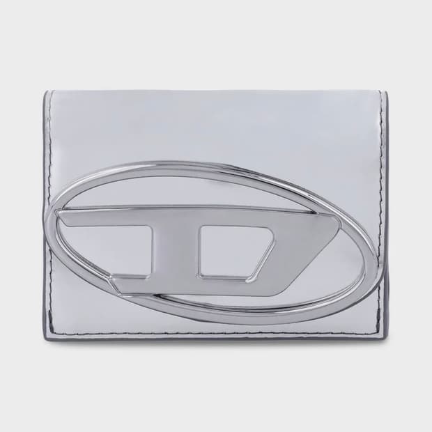 디젤 실버 반지갑