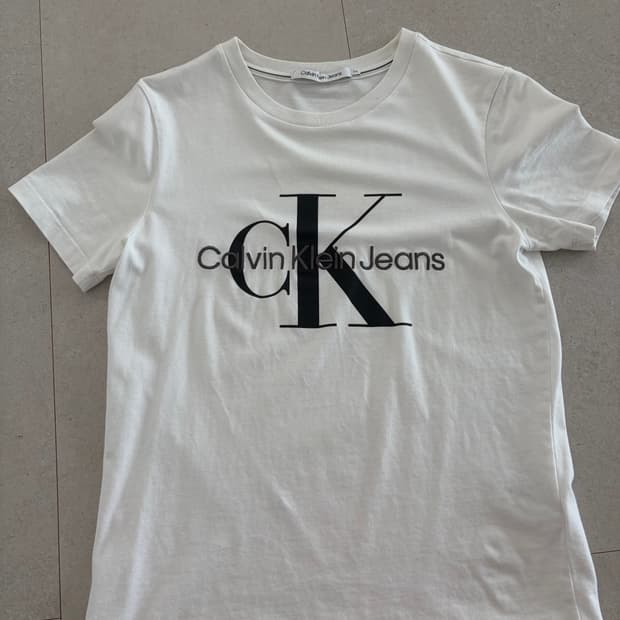 캘빈 기본 반팔티 xs