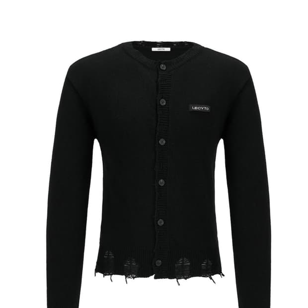 레씨토 가디건 블랙