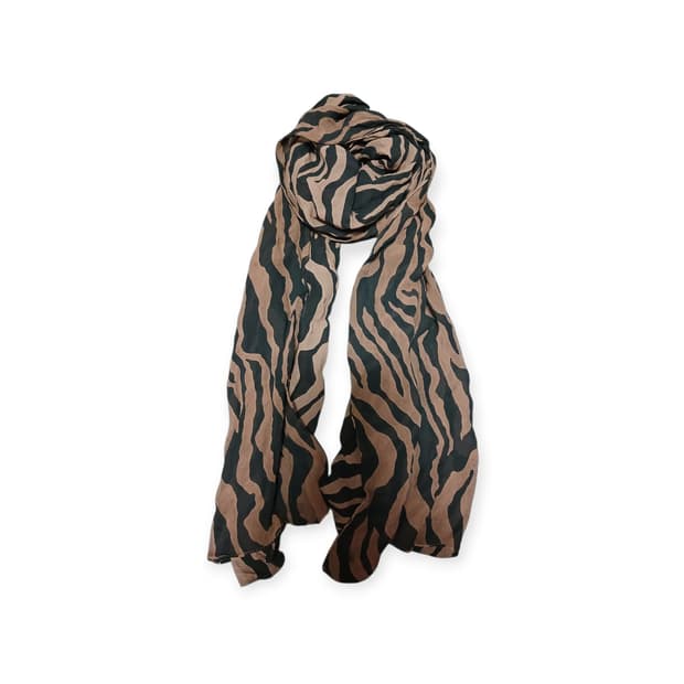 (사은품) 레오파드 실크스카프 