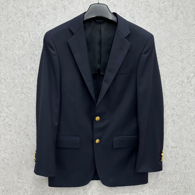 90 브룩스브라더스 금장 남자 울 블레이져 자켓