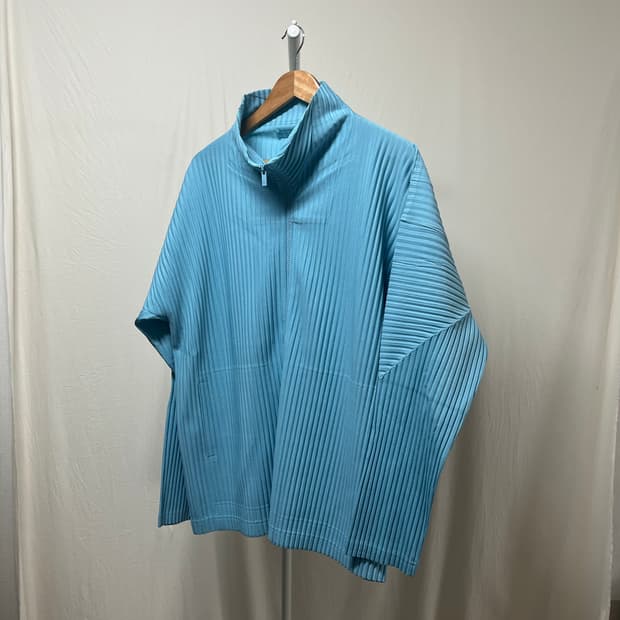Issey miyake Homme plisse pleated zipup 