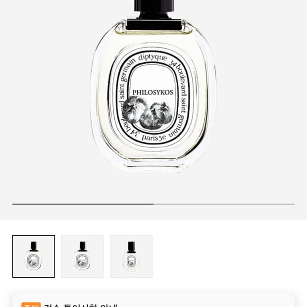 딥디크 필로시코스 오드뚜왈렛 100ml