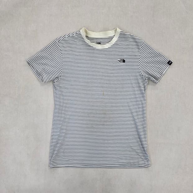 95 노스페이스 스트라이프 반팔티 0224J