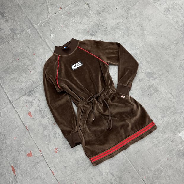 미스치프 벨벳 원피스