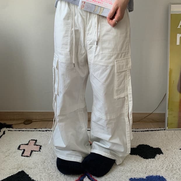 vintage work cotton pants