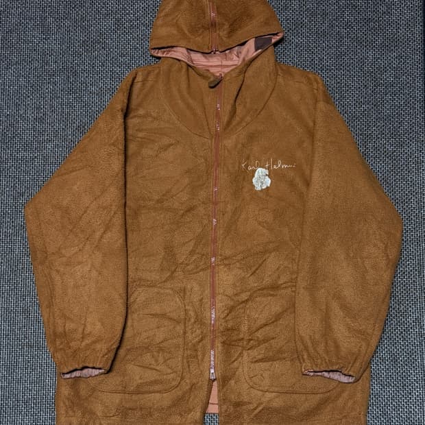 칼헬무트 리버시블 투웨이 나일론 플리스 n3b 티입 자켓