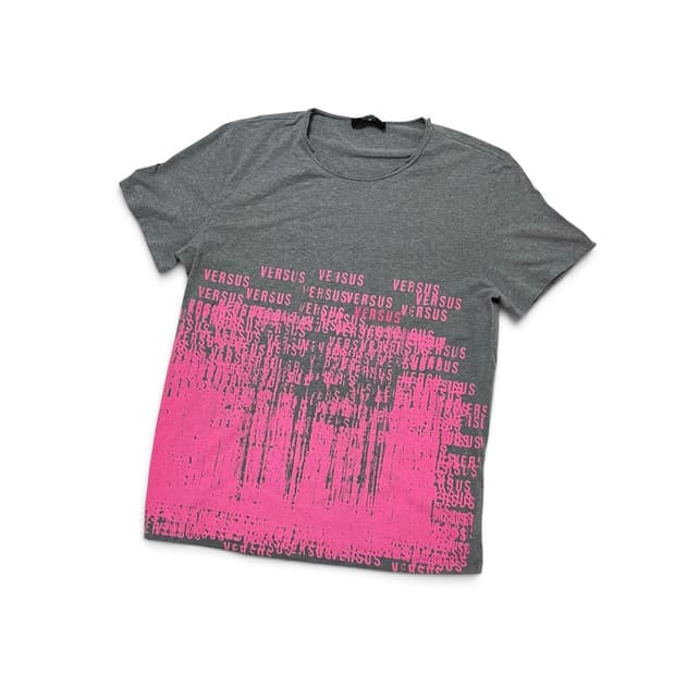 Gradation typography printing T
