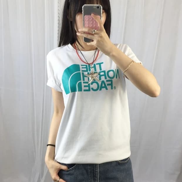 The North Face Mint Logo Tee