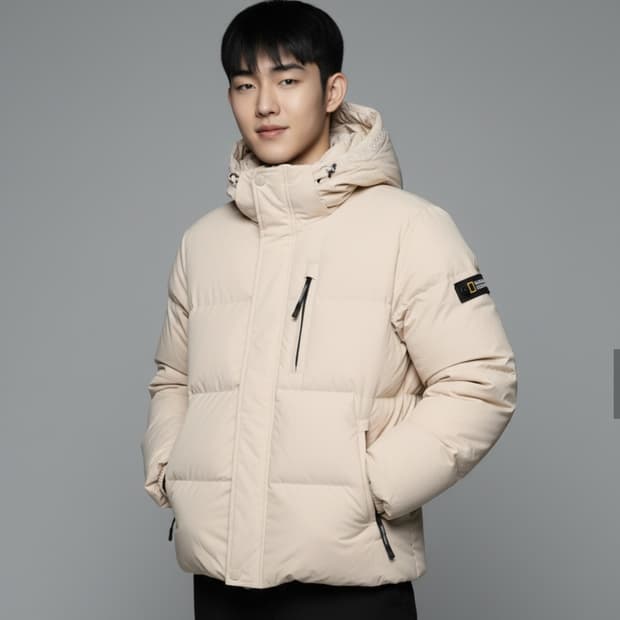 내셔널지오그래픽 오리털 패딩