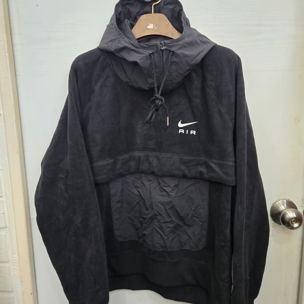M,95)) NIKE 나이키 에어 반집업 후드티셔츠! 후리스 재질!
