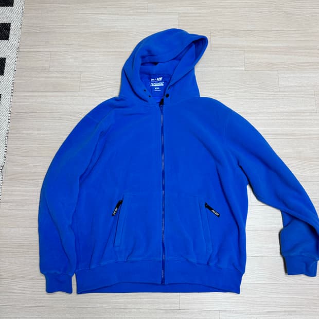 Palace 폴라텍 후드집업 블루 XXL