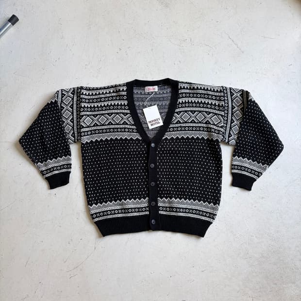 90s Crazy Blud 빈티지 가디건 L