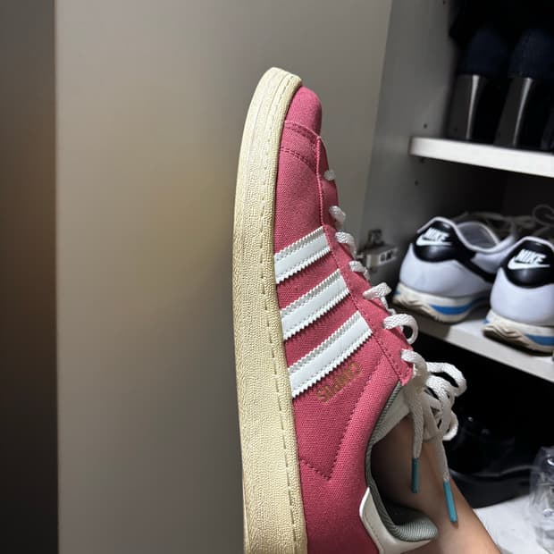 아디다스 캠퍼스 칠리레드 270