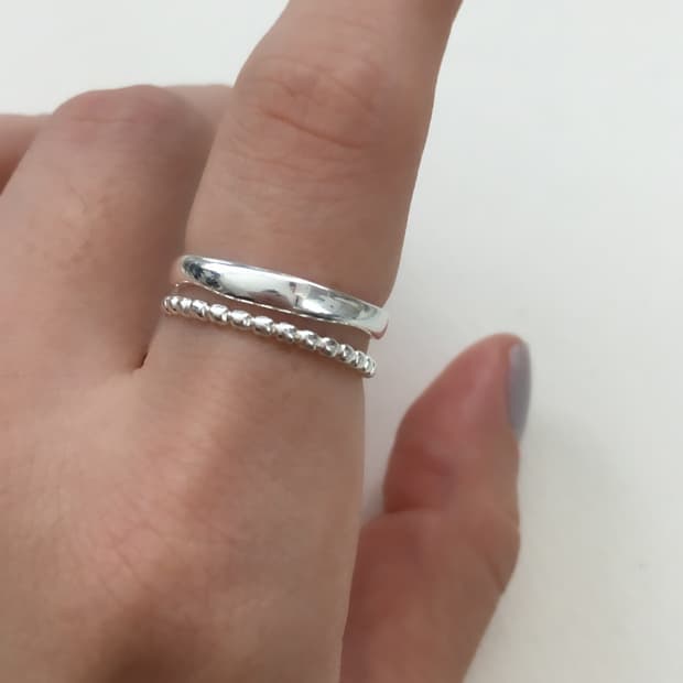 925실버 오픈반지