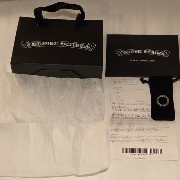 (새상품)크롬하츠 포에버링 6mm US4.5