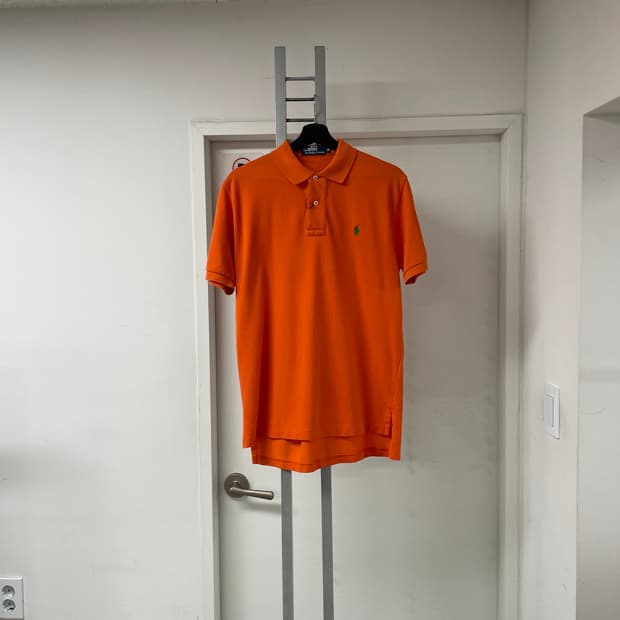 폴로 PK 반팔 카라티 오렌지 M